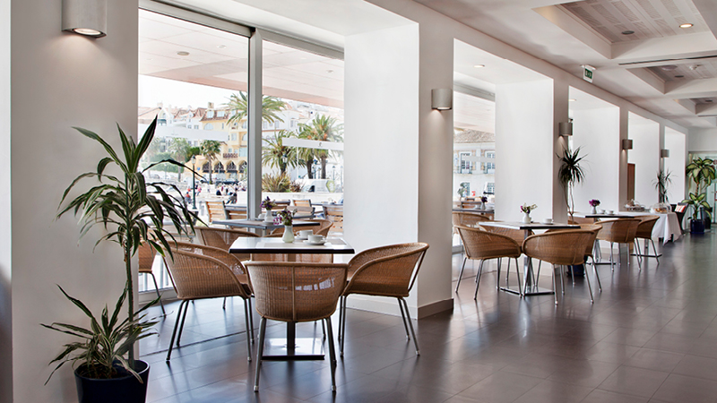 Morgenmadsrestaurant p Hotel Baia